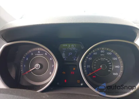 2013 Hyundai Elantra Gls from USA, damaged, VIN KMHDH4AE2DU534705